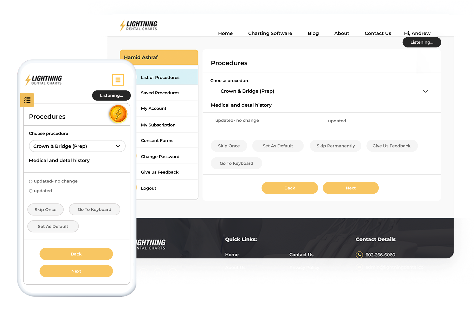 Save Time, Reduce Risk, and Drive Profitability With Lightning Dental Charts